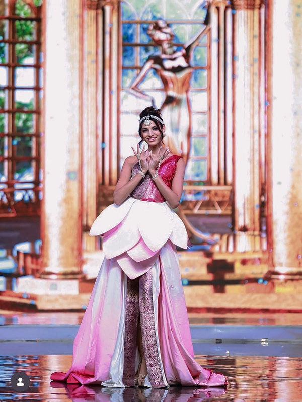 Tasneem Raza Miss Universe India national costume