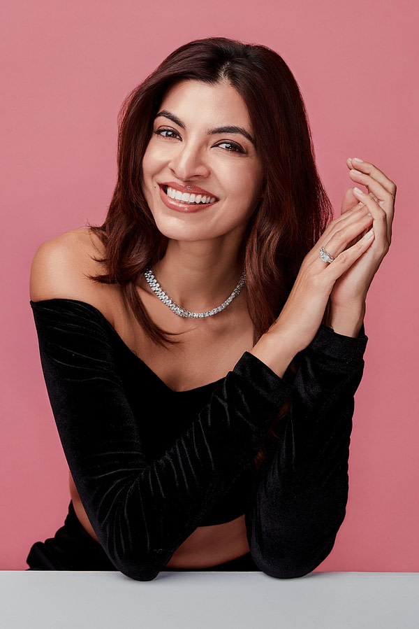 Tasneem Raza on Miss Universe India stage